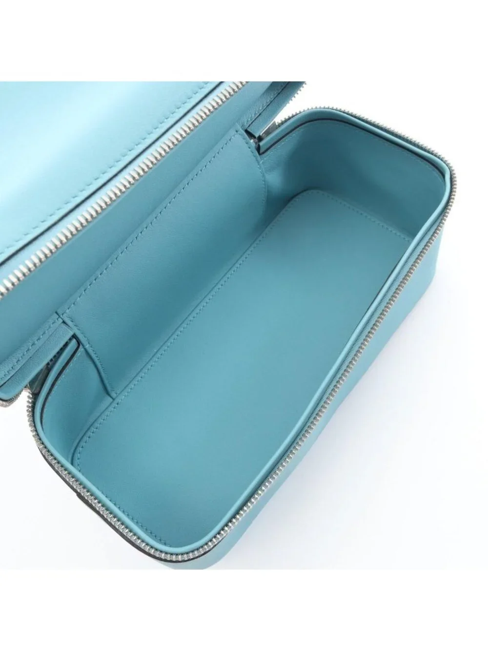 Hermes Handbag Bolide Cles Leather Blue Atoll Blue-At-le